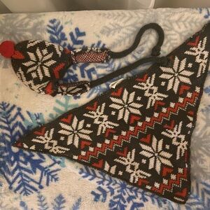 Dog hat and scarf size xsmall